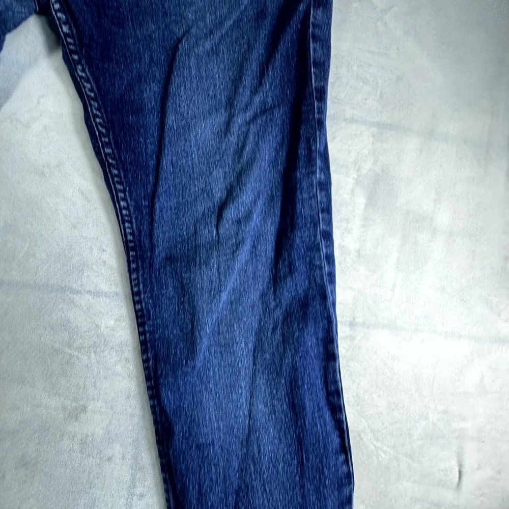 Beverly Hills Polo Club Straight Jeans Mens 34x32 Blue Denim Rider Logo Travel